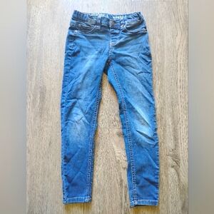 Girls H&M Blue Jeggings Classic Denim Style Size: 6X